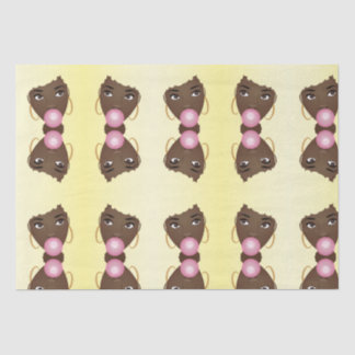 Blonde Afro, Poppingrosa Bubblegum Seidenpapier