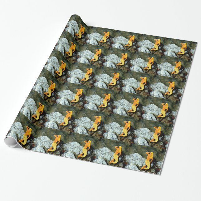 Blonde-Aussichtspersonen Geschenkpapier (Ungerollt)