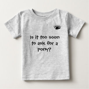 Blonde & Broke - Baby/Kleinkind Hoodie - Pony Baby T-shirt