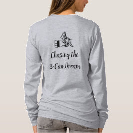Blonde & Broke - Barrel Racing - Schwarzes Logo T-Shirt
