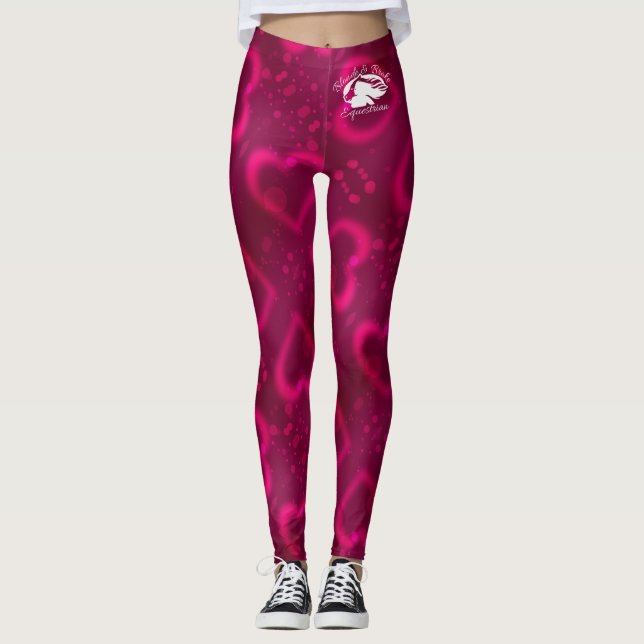 Blonde & Broke - Gemusterte Leggings (Vorderseite)