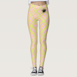 Blonde & Broke - Gemusterte Leggings - Schwarzes L