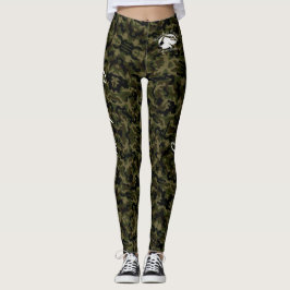Blonde & Broke - "Personalize this" Camouflage Leg Leggings