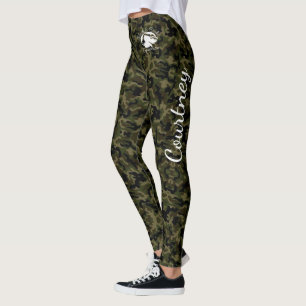 Blonde & Broke - "Personalize this" Camouflage Leg Leggings