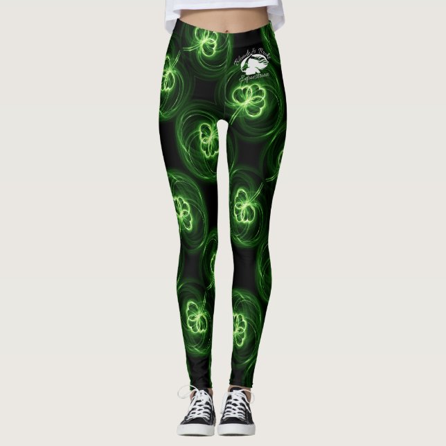 Blonde & Broke - St. Patrick's Day - Leggings (Vorderseite)