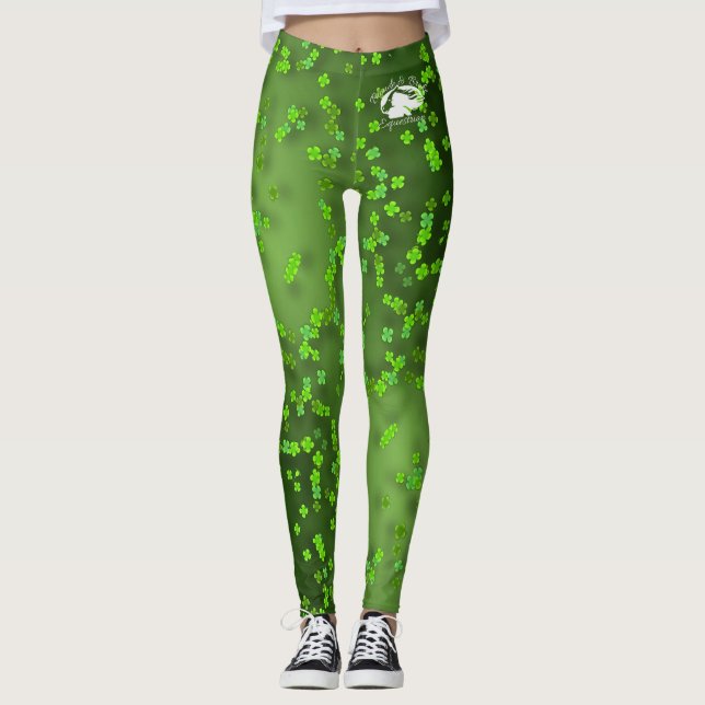 Blonde & Broke - St. Patrick's Day - Leggings (Vorderseite)