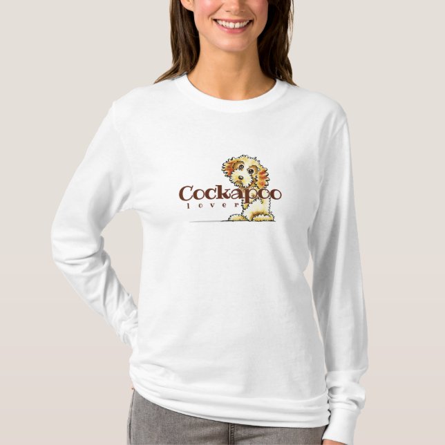 Blonde Cockapoo Lover T-Shirt (Vorderseite)