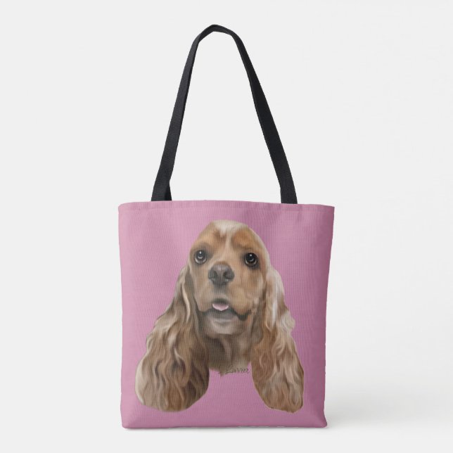 Blonde Cocker Spaniel Dog (Rückseite)