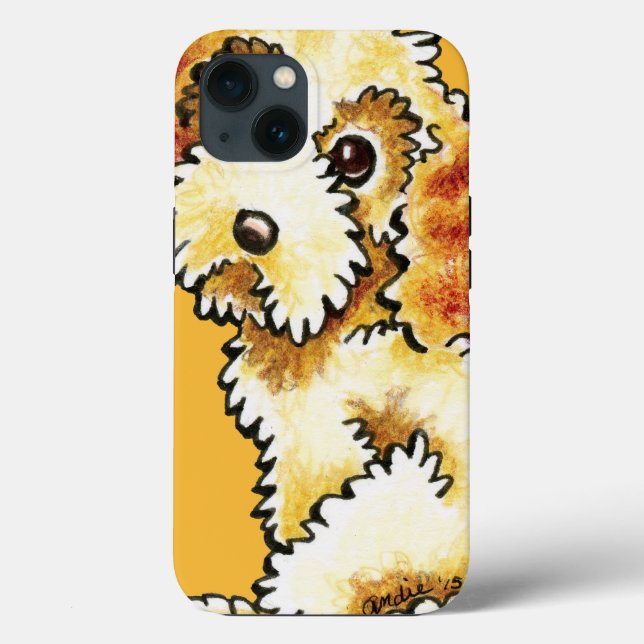 Blonde Cocker Spaniel Poodle Mix Case-Mate iPhone Hülle (Rückseite)