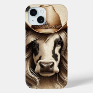Blonde Country Cow Girl Funny Case-Mate iPhone Hülle
