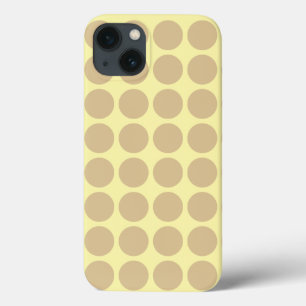 Blonde Cream Neutral Dots Case-Mate iPhone Hülle