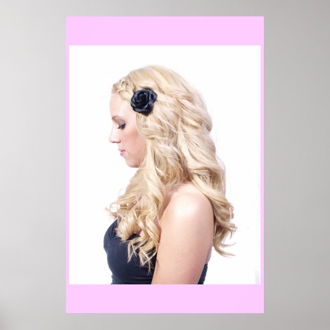 Blonde Curls Poster (Vorne)