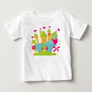 Blonde Feenprinzessin Baby Tutu Bodysuit T-shirt