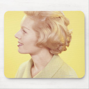 Blonde Frau 2 Mousepad