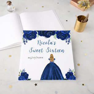 Blonde Hair Princess 16 . Geburtstag Gästebuch