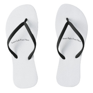 Blonde Joke Thongs Flip Flops