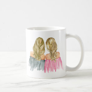 Blonde Mädchen der beste Tasse