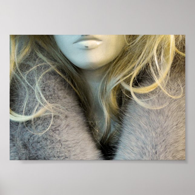 Blonde Mannequin Poster (Vorne)