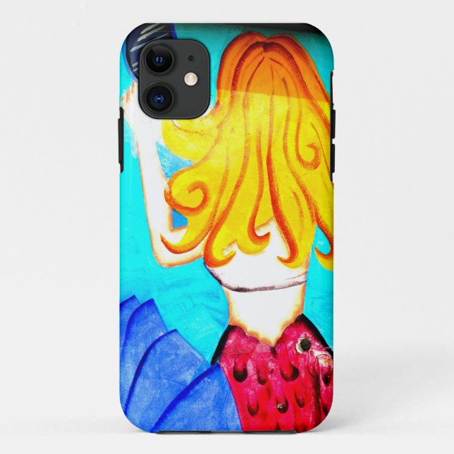 blonde Meerjungfrau Case-Mate iPhone Hülle (Rückseite)
