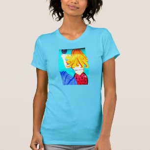 blonde Meerjungfrau T - Shirt