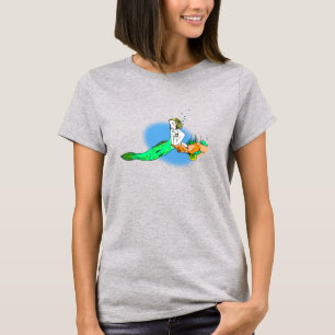 Blonde Meerjungfrau T-Shirt