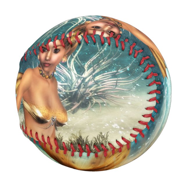 Blonde Mermaid Baseball (Vorne Rechts)