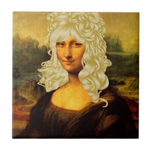 Blonde Mona Lisa Fliese