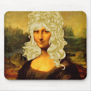 Blonde Mona Lisa Mousepad