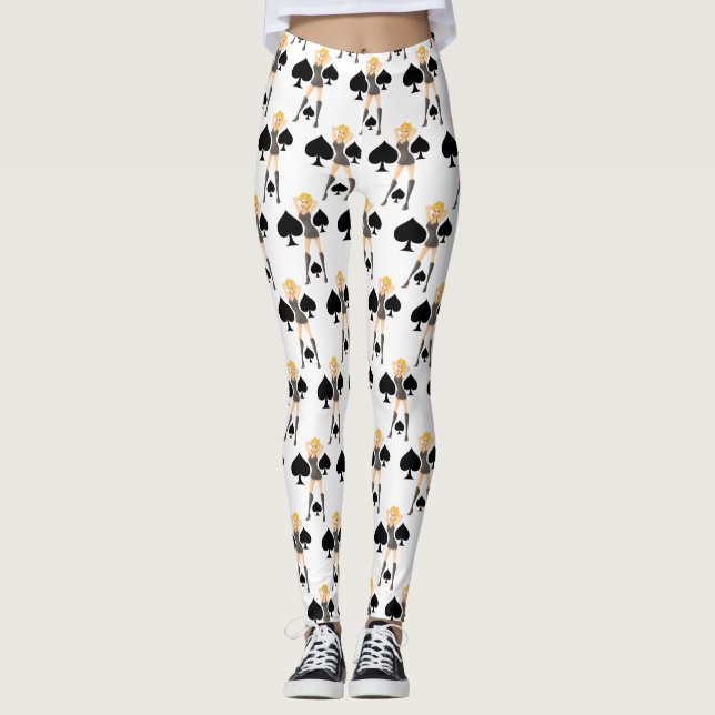 Blonde Queen Thunder_Cove Leggings (Vorderseite)