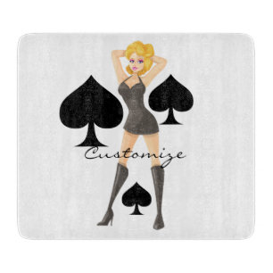 Blonde Queen Thunder_Cove Schneidebrett