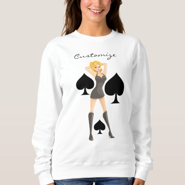 Blonde Queen Thunder_Cove Sweatshirt (Vorderseite)