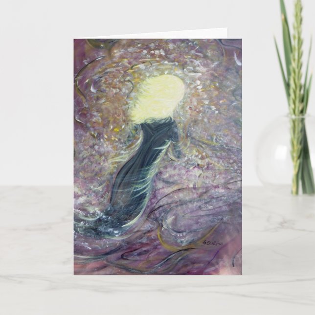 Blonde Rauchmelokarte Karte (Vorderseite)