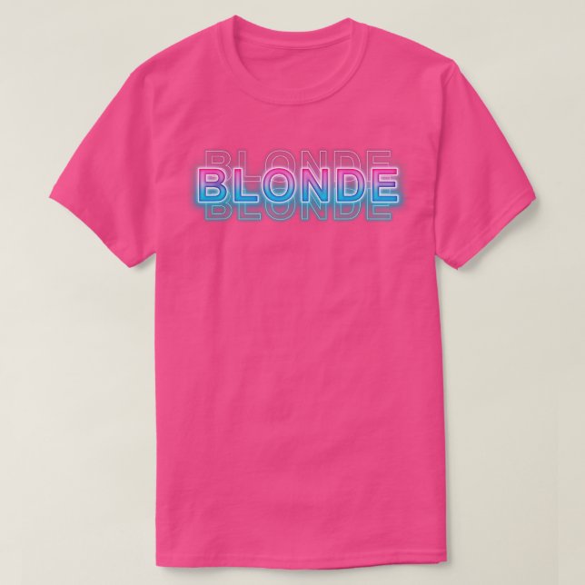 Blonde T-Shirt (Design vorne)
