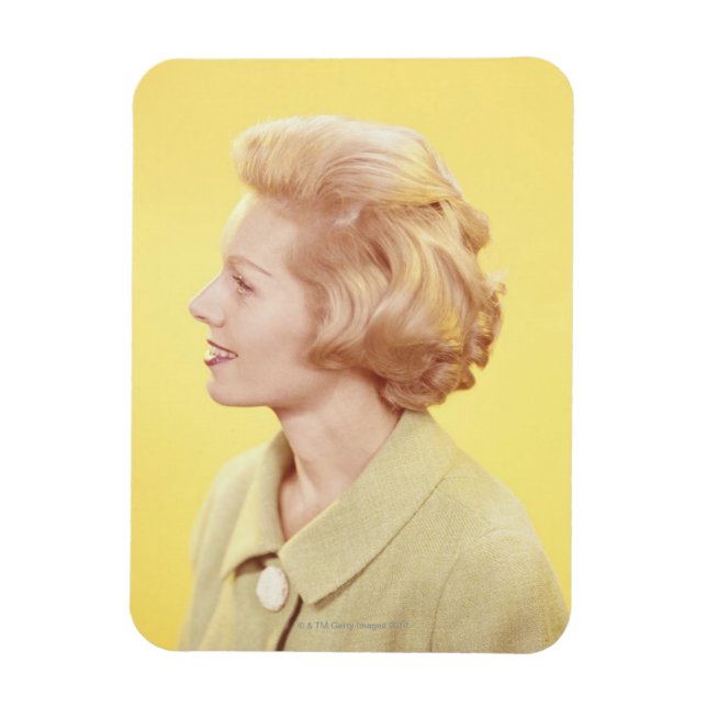 Blonde Woman 2 Magnet (Vertikal)