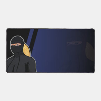 Blonde Woman Desk Pad Schreibtischunterlage