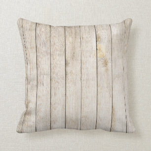Blonde Wood Plankes Kissen