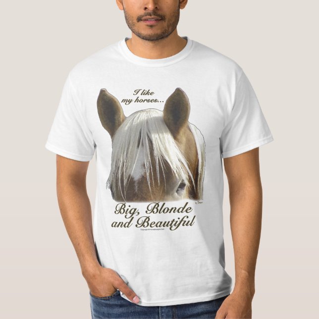 Blonder Belgier T-Shirt (Vorderseite)