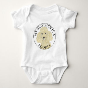 Blonder Golden Retriever Pudel Hund Baby Strampler