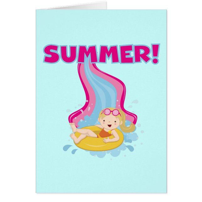 Blonder Mädchen-Sommer (Vorne)