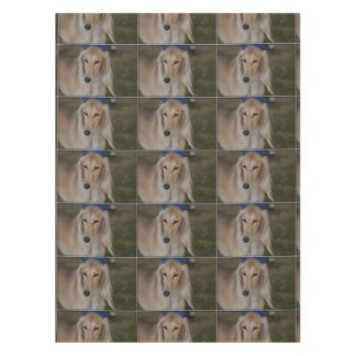 Blonder Saluki Hund Tischdecke
