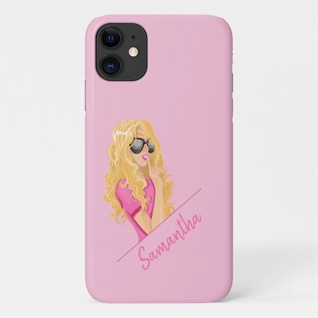 Blondes Do It Best! Custom name Case-Mate iPhone Hülle (Rückseite)