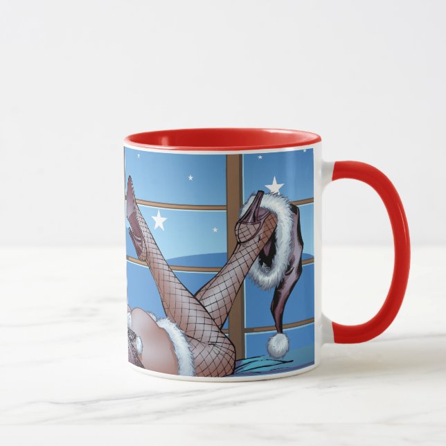 Blondes Haar, blaue mit Augen Tasse (Rechts)