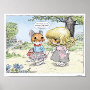 Blondes haben mehr Spaß Wallace Tripp Poster