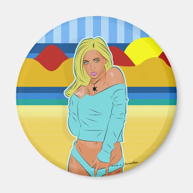 blondes have more fun magnet (Vorne)