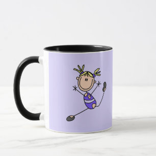 Blondes Mädchen Turnen T-Shirts und Geschenke Tasse