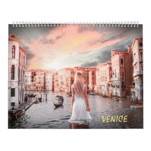 Blondie im romantischen Venedig Kalender