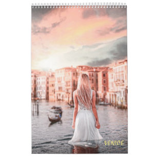 Blondie im romantischen Venedig Kalender
