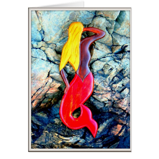 Blondine in rot (Vorne)