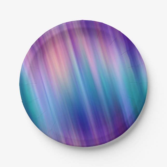 Blondine Pappteller (Vorderseite)