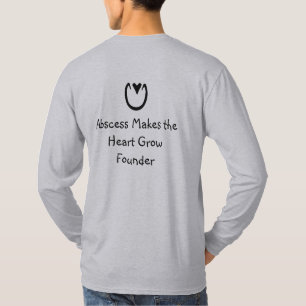 Blondine u. brach - Hufschmied-Spaß - das Shirt
